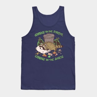 Garbage In The Streets Tank Top